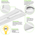 34,680 Lumens - 255 Watt - 5000 Kelvin - Linear LED High Bay Fixture with Motion Sensor Thumbnail