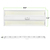 34,700 Lumens - 255 Watt - 5000 Kelvin - Linear LED High Bay Fixture with Motion Sensor Thumbnail