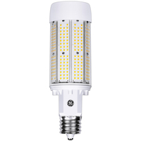 30,000 Lumens - 180 Watts - 3000 Kelvin - LED Corn Bulb - Direct Replacement for ED18 Bulb - Mogul Base - 120-277 Volt - GE 93312096