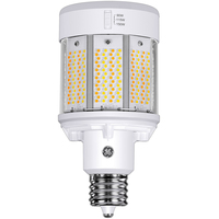23,500 Lumen Max - 150 Watt Max - Wattage and Color Selectable LED Corn Bulb - Direct Replacement for ED28 Bulb - Mogul Base - 120-277 Volt - GE 93312102