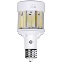 12,500 Lumen Max - 80 Watt Max - Wattage and Color Selectable LED Corn Bulb - Direct Replacement for ED23.5 or ED28 Bulb - Medium Base with Mogul Base Adapter Included - 120-277 Volt - GE 93312104