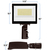 14,130 Lumens - 105 Watt - Color Selectable LED Flood Light Fixture Thumbnail