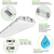 32,000 Lumen Max - 200 Watt Max - High Output - 4 ft. Wattage and Color Selectable LED Vapor Tight Fixture Thumbnail