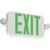 Single Face LED Combination Exit Sign - Adjustable LED Lamp Heads Thumbnail