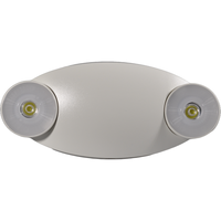Emergency Light Fixture - LED Lamp Heads - 4 Watt - 90 Min. Operation - 120/277 Volt - PLT-50328