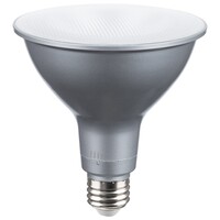 2400 Lumens - 19 Watt - LED PAR38 Lamp with 5 Selectable Color Temperatures - Kelvin 2700-3000-3500-4000-5000 - 250 Watt Equal - 40 Deg. Flood - 90 CRI -120-277 Volt - SATCO S39760