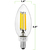 Natural Light - 750 Lumens - 6.5 Watt - 3000 Kelvin - LED Chandelier Bulb - 3.8 in. x 1.4 in. Thumbnail