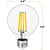 Natural Light - 3.15 in. Dia. - LED G25 Globe - 10 Watt - 75 Watt Equal - Incandescent Match Thumbnail