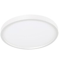 AFX Edge Round - 6 in. Color Selectable LED Surface Mount Downlight Fixture - White Trim - Kelvin 3000-4000-5000 - 745 Lumens - 12 Watt - 90 CRI - 120 Volt - AFX Lighting EGRF06LAJD1WH