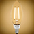 120 Lumens - 1.5 Watt - 2700 Kelvin - LED Chandelier Bulb - 3.8 in. x 1.4 in.  Thumbnail