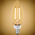 200 Lumens - 2 Watt - 2700 Kelvin - LED Chandelier Bulb - 3.8 in. x 1.4 in. Thumbnail
