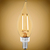 200 Lumens - 2.5 Watt - 2700 Kelvin - LED Chandelier Bulb - 4.2 in. x 1.4 in. Thumbnail