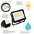 11,509 Lumens - 80 Watt - Color Selectable LED Flood Light Fixture Thumbnail