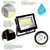 10,818 Lumens - 80 Watt - Color Selectable LED Flood Light Fixture Thumbnail