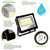 14,319 Lumens - 105 Watt - Color Selectable LED Flood Light Fixture Thumbnail