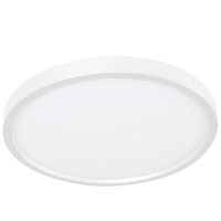 AFX Edge Round - 12 in. Color Selectable LED Surface Mount Downlight Fixture - White Trim - Kelvin 3000-4000-5000 - 1575 Lumens - 22 Watt - 90 CRI - 120 Volt - AFX Lighting EGRF12LAJD1WH