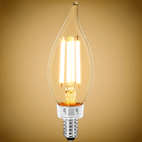 LED B11 6.5W FIL 2700K