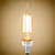 Natural Light - 750 Lumens - 6.5 Watt - 3000 Kelvin - LED Chandelier Bulb - 4.3 in. x 1.4 in. Thumbnail