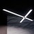 2 ft. Wattage and Color Selectable Architectural LED Linear Fixture with Diffuser Lens - Up/Down Light - 1950 Total Lumens - Black Thumbnail