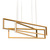 AFX Cole - 39 in. x 11 in. LED Pendant Fixture - Gold Finish Thumbnail