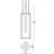 AFX Cole - 24 in. x 6 in. LED Pendant Fixture - Gold Finish Thumbnail