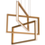 AFX Cole - 24 in. x 15 in. LED Pendant Fixture - Gold Finish Thumbnail
