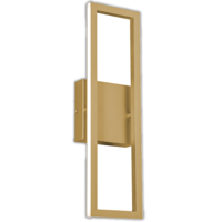 AFX Cole - 18 in. LED Wall Sconce Fixture - Horizontal and Vertical Installation - Gold Finish - 1050 Lumens - 19 Watt - 3000 Kelvin - 90 CRI - 120 Volt - AFX Lighting COLS0518L30D1GD