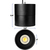 6 in. x 6 in. Wattage Selectable LED Pendant Fixture - Black Finish Thumbnail