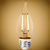 Natural Light - 300 Lumens - 3.5 Watt - 2400 Kelvin - LED Chandelier Bulb - 4.3 x 1.4 in. Thumbnail