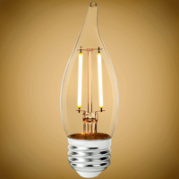 LED B11 3.5W FIL FLMTIP 2400K