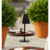 Newport Rechargeable Patio Lamp with Bug Deterrent Setting - Black Thumbnail