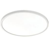 AFX Edge Round Large - 16 in. Color Selectable LED Surface Mount Downlight Fixture - White Trim - Kelvin 3000-4000-5000 - 2525 Lumens - 25 Watt - 90 CRI - 120 Volt - AFX Lighting EGRF1625LAJD1WH