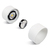 5 in. x 4 in. Wattage Selectable LED Pendant Fixture - White Finish Thumbnail