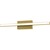 AFX Barlow - 18 in. LED Vanity Light Bar - 3000 Kelvin - Brass Finish Thumbnail