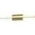 AFX Barlow - 18 in. LED Vanity Light Bar - 3000 Kelvin - Brass Finish Thumbnail