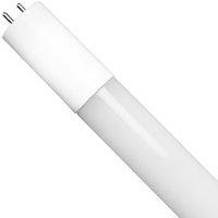 4 ft. LED T8 Tube - 4000 Kelvin - 1800 Lumens - Type A/B Hybrid - Operates With or Without Ballast - F32T8 Replacement - 12 Watt - Single-Ended or Double-Ended Power - 120-277 Volt - Case of 25 - PLT-50321