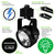 5 Colors - Natural Light - 740 Lumens - Selectable LED Track Light Fixture - Gimbal Thumbnail