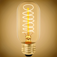 40 Watt - 135 Lumens - Incandescent Radio Style Vintage Light Bulb - Medium Bulb - Clear - 120 Volt - Bulbrite ALB40WRADIOCL