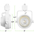 5 Colors - Natural Light - 1220 Lumens - Selectable LED Track Light Fixture - Gimbal Thumbnail