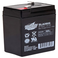 Interstate Batteries SLA0905 - AGM Battery - 6 Volt - 4.5 Ah - F1 Terminal