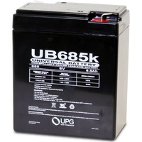 6V, 8.5 Ah - F1 Terminal - UB685 - AGM Battery - UPG D5735