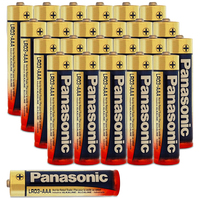 Panasonic - AAA Size - Alkaline Battery - Industrial Grade - 24 Pack - LR03XWA