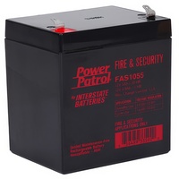 Interstate Batteries FAS1055 - AGM Battery - 12 Volt - 5 Ah - F1 Terminal