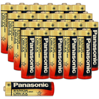 Panasonic - AA Size - Alkaline Battery - Industrial Grade - 24 Pack - LR6XWA