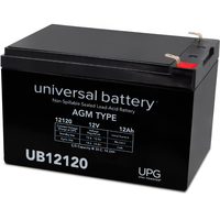 12 Volt - 12 Ah - F2 Terminal - UB12120 - AGM Battery - UPG D5775