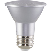 520 Lumens - 6.5 Watt - 3000 Kelvin - LED PAR20 Lamp - 50 Watt Equal - 25 Deg. Narrow Flood - Halogen - 90 CRI - 120 Volt - Satco S29401