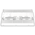 23,250 Lumen Max - 155 Watt Max - Wattage and Color Selectable Linear LED High Bay Fixture Thumbnail