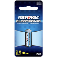 Rayovac - 23A Size - Alkaline Battery - 12 Volt - For Keyless Entry and Remote Controls - 23A-1