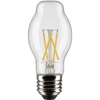 450 Lumens - 5 Watt - 4000 Kelvin - LED BT15 Light Bulb - 40 Watt Equal - Medium Base - 90 CRI - 120 Volt - Satco S21331