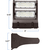 8580 Lumen Max - 60 Watt Max - Wattage and Color Selectable Rotatable LED Wall Pack Fixture Thumbnail